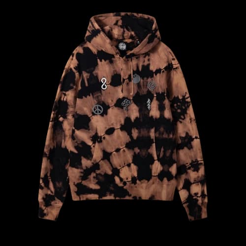 Stussy x Dries Van Noten Bandana Hoodie 'Camel'