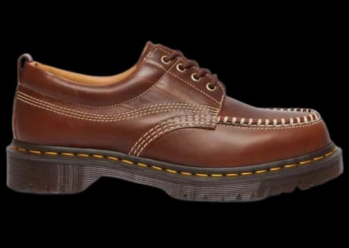 Dr. Martens Orleans Lowell Moc Toe Shoes Butterscotch
