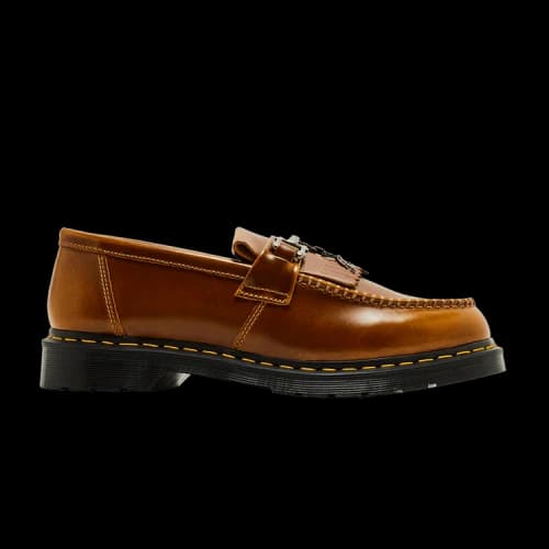 Dr. Martens Adrian Bone Snaffle Analine Loafer Mustard Brown