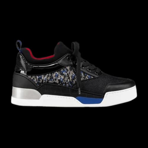 Christian Louboutin Aurelien Flat 'Leopard Blend Blue'