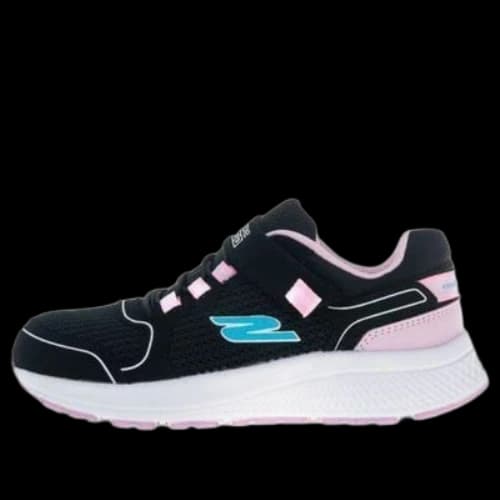 (GS) Skechers Go Run Consistent Shoes 'Black Pink'