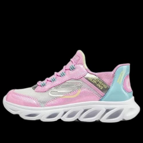(GS) Skechers Flex Glide 'Pink Blue'