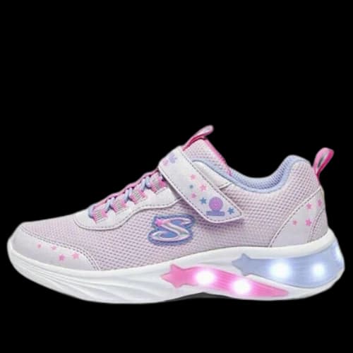 (GS) Skechers Lights Flicker Flash 'Pink Purple'
