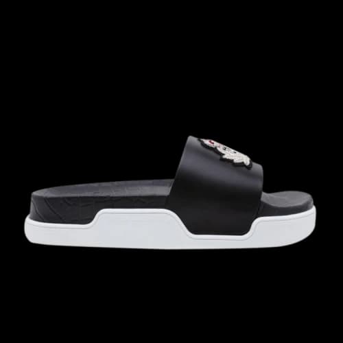 Christian Louboutin Pool Fun Slide 'Black Silver'