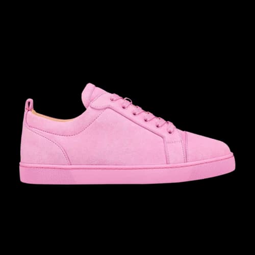 Christian Louboutin Louis Junior Spikes Orlato Flat 'Pink Confettis'