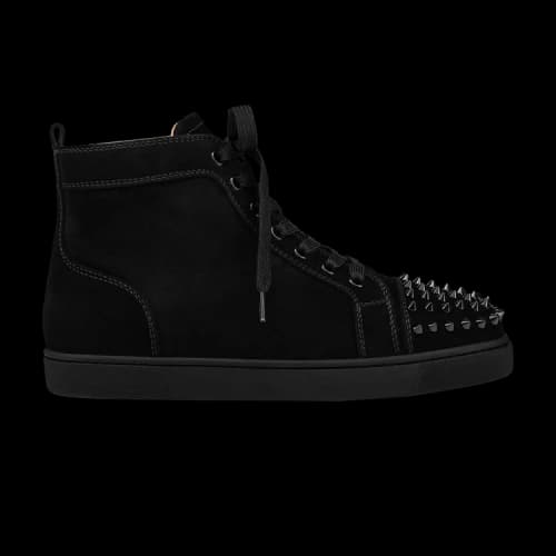 Christian Louboutin Louis Flat Calf Spikes 'Black' (Women's)