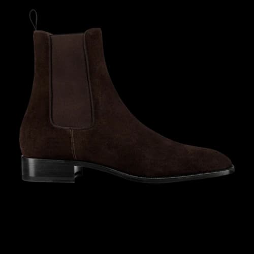 Christian Louboutin Samson Orlato Flat Crosta Wax 'Brown'