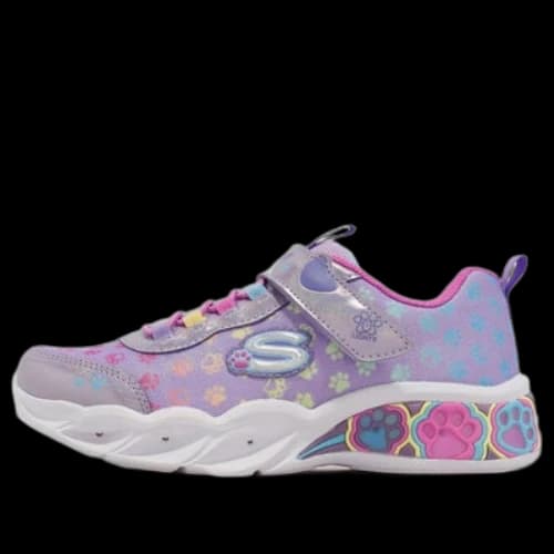 (PS) Skechers Pretty Paws 'Lavender Multi'