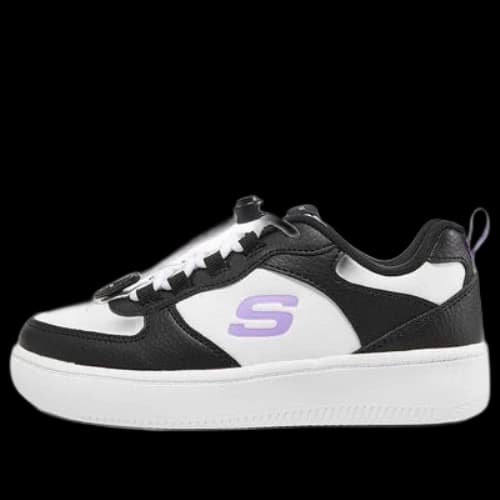 (GS) Skechers Sport Court 92 'White Black'