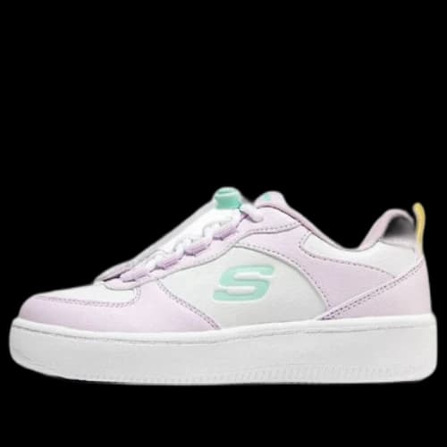 (GS) Skechers Sport Court 92 'Pink White'