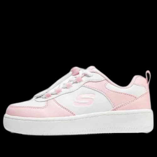 (GS) Skechers Skate Shoes 'Pink White'