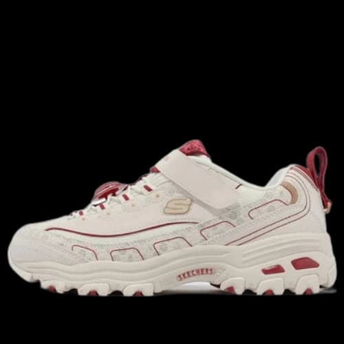 (GS) Skechers D'lites 1.0 CNY 2023 'Beige Red'
