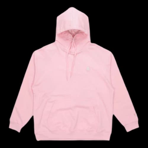 MLB Los Angeles Dodgers Basic Large Logo Printing Sports hooded Long Sleeves Unisex Pink