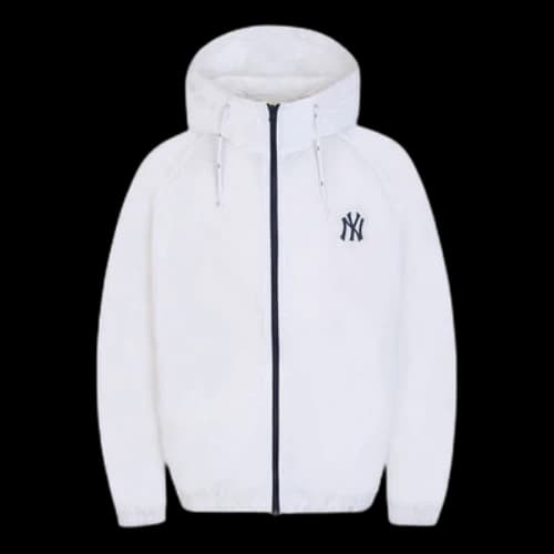 MLB Sports Woven Jacket New York Yankees Unisex White