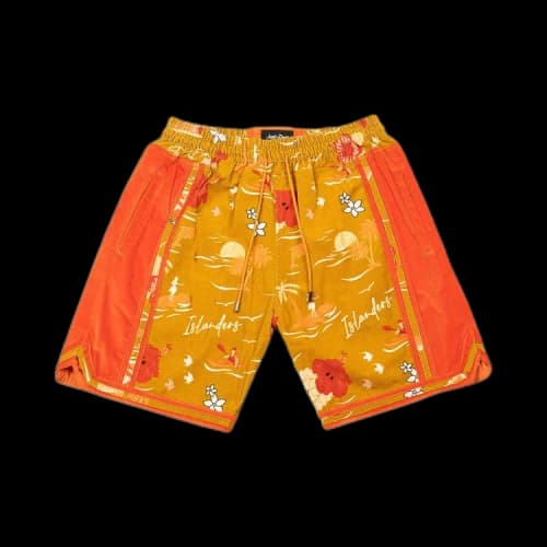 Just Don Island Shorts 'Red/Brown'