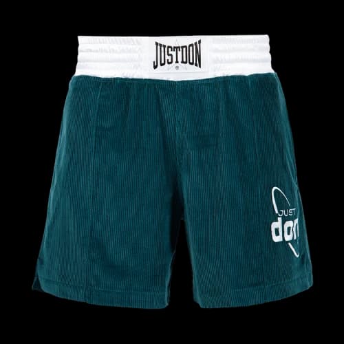 Just Don Boxing Shorts 'Green'
