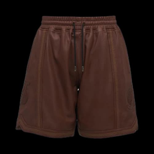 Just Don Leather Short 'Brown'