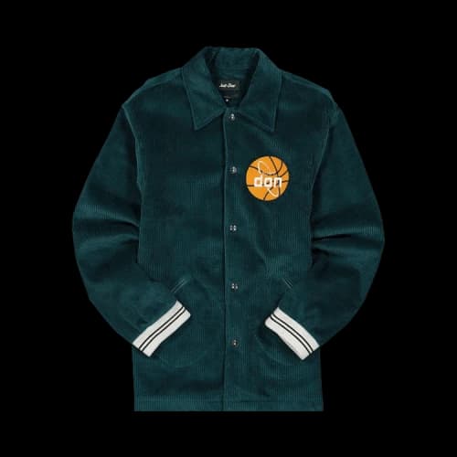 Just Don Plain Corduroy Jacket 'Blue'