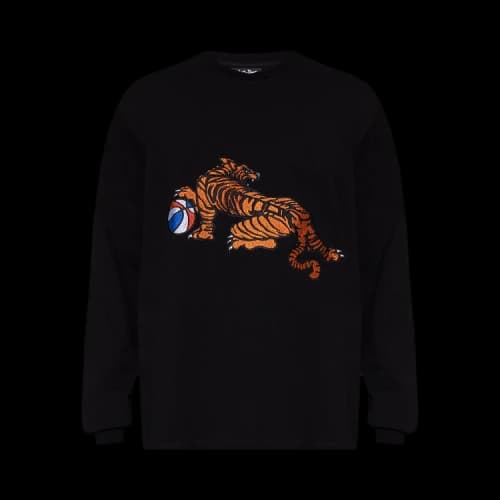 Just Don Jersey Long-Sleeve T-Shirt 'Black'