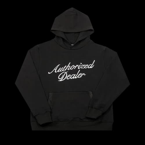 Just Don Authorized Dealer Hoodie 'Black'