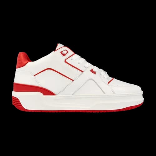 Just Don Courtside Low 'White Red'