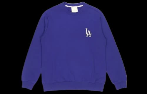 MLB Unisex NY/LA Round-neck Sweatshirt Blue