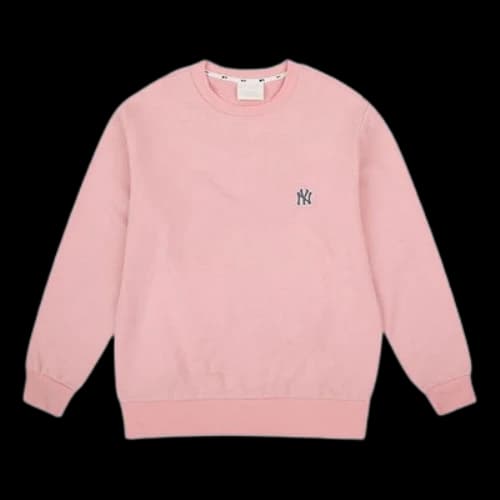 MLB Unisex New York Yankees Logo Sweatshirt Pink/Red