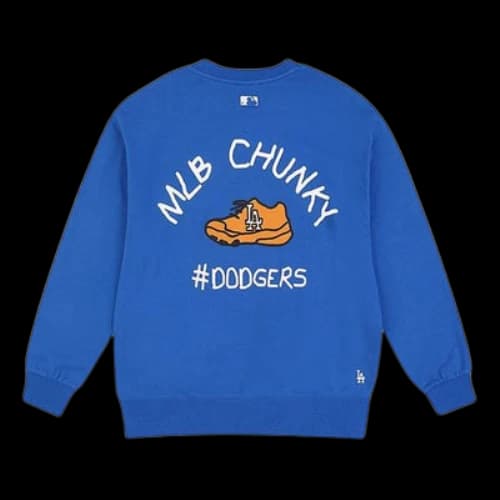 MLB Los Angeles Dodgers Graffiti Sports Long Sleeves Unisex Blue