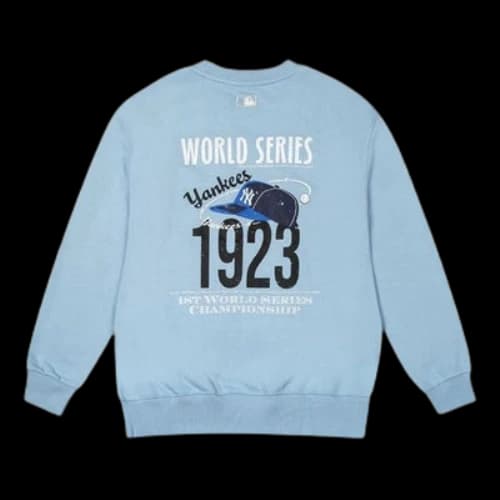 MLB Vintage Printing New York Yankees Sports Fleece Unisex Blue