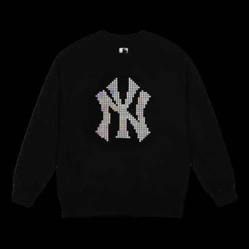MLB New York Yankees Logo Sweater Unisex Black