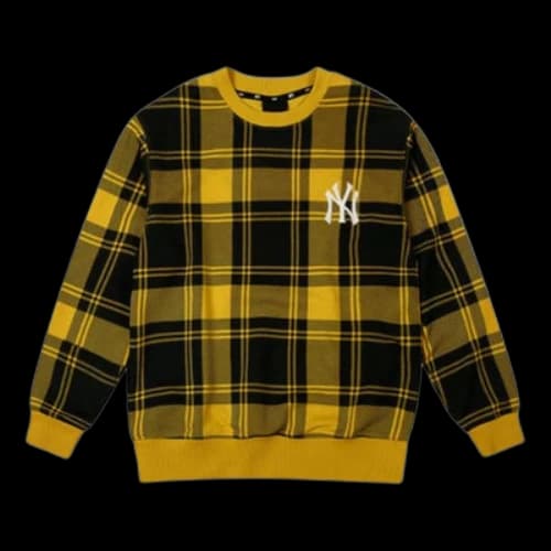 MLB Unisex New York Yankees Sweatshirt Yellow