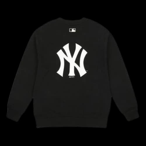 MLB New York Yankees Printing Logo Sports Fleece Unisex Black