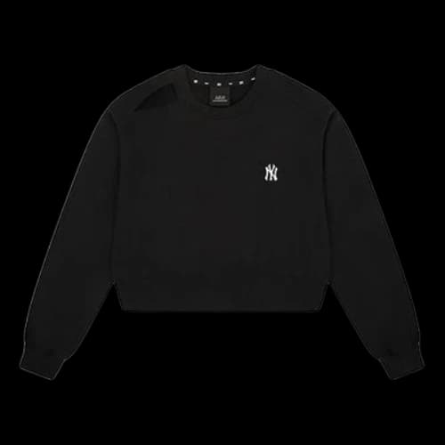 MLB Short Athleisure Casual Sports Long Sleeves Black