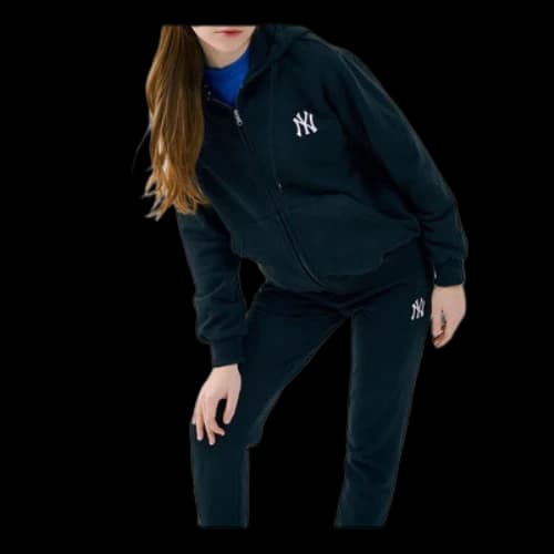 MLB Disney Mickey Crossover New York Yankees Zipper Unisex Black