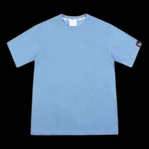 MLB LA Dodgers Los Angeles Dodgers Label Round Neck Short Sleeve Unisex Blue