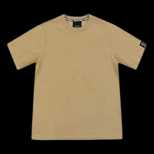 MLB LA Dodgers Los Angeles Dodgers Label Round Neck Short Sleeve Unisex Khaki