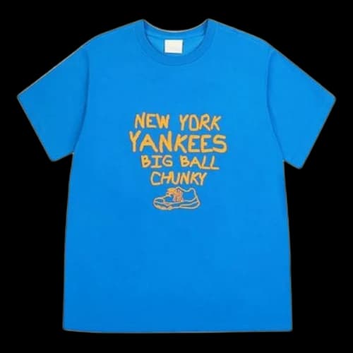 MLB Dad Shoes Series Short Sleeve Unisex Blue