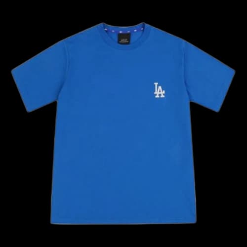 MLB Los Angeles Dodgers Basic Small Label Short Sleeve Unisex Blue