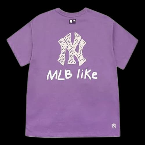 MLB Like NY New York Yankees Loose Unisex Purple