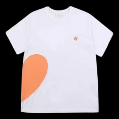 MLB Love Series Short Sleeve Unisex White