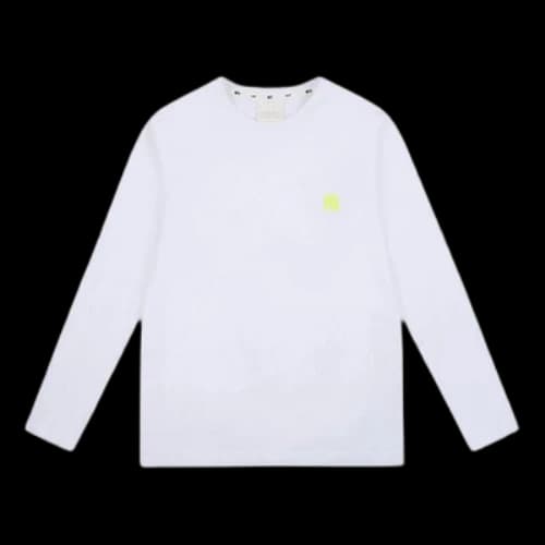 MLB New York Yankees Logo Round Neck Long Sleeves Unisex White