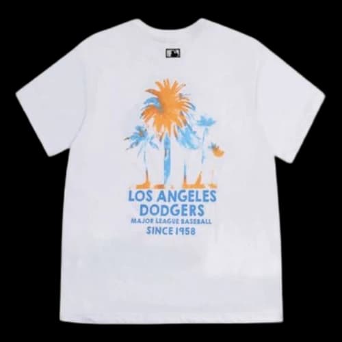 MLB Los Angeles Dodgers LA Short Sleeve Unisex White