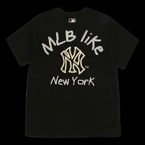 MLB New York Yankees Printing Loose Unisex Black