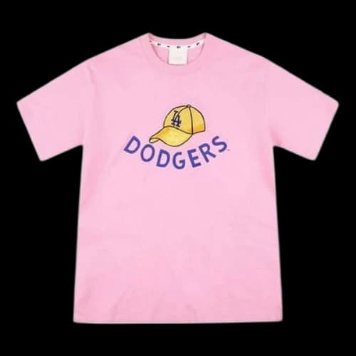 MLB new york metropolis NY Short Sleeve Unisex Pink