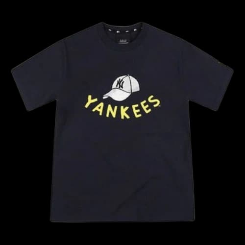 MLB New York Yankees NY Short Sleeve Unisex Black