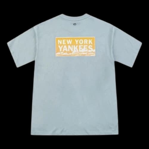 MLB New York Yankees NY Short Sleeve Unisex Gray