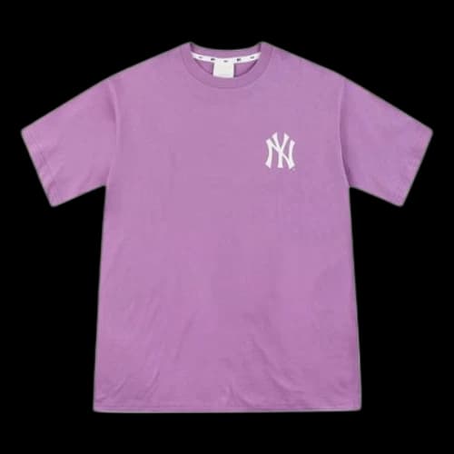 MLB New York Yankees NY Short Sleeve Unisex Purple