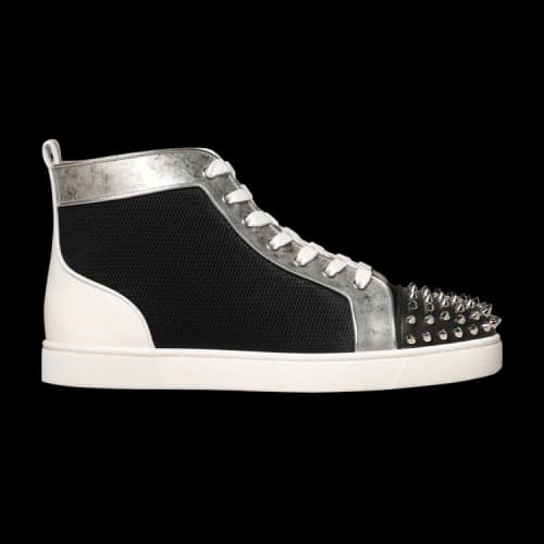 Christian Louboutin Louis Spikes Orlato Flat 'Black Grey'