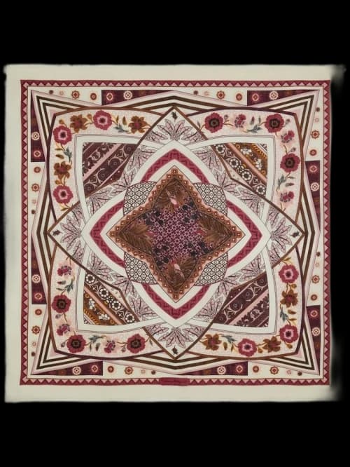 Ferragamo Sl Nirvana Scarf Beige/Brown