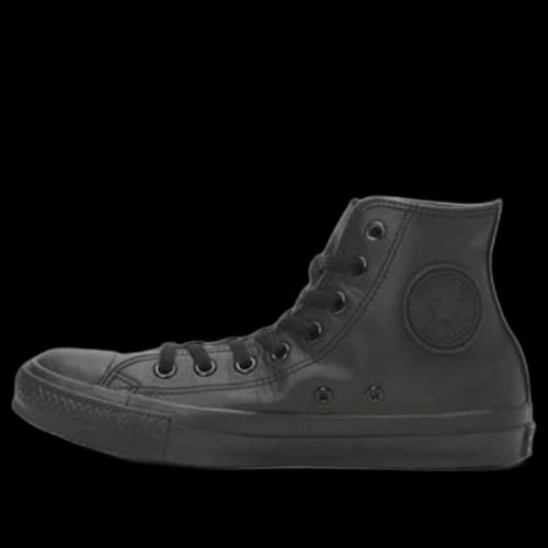 Converse All Star Leather High Top 'Black'